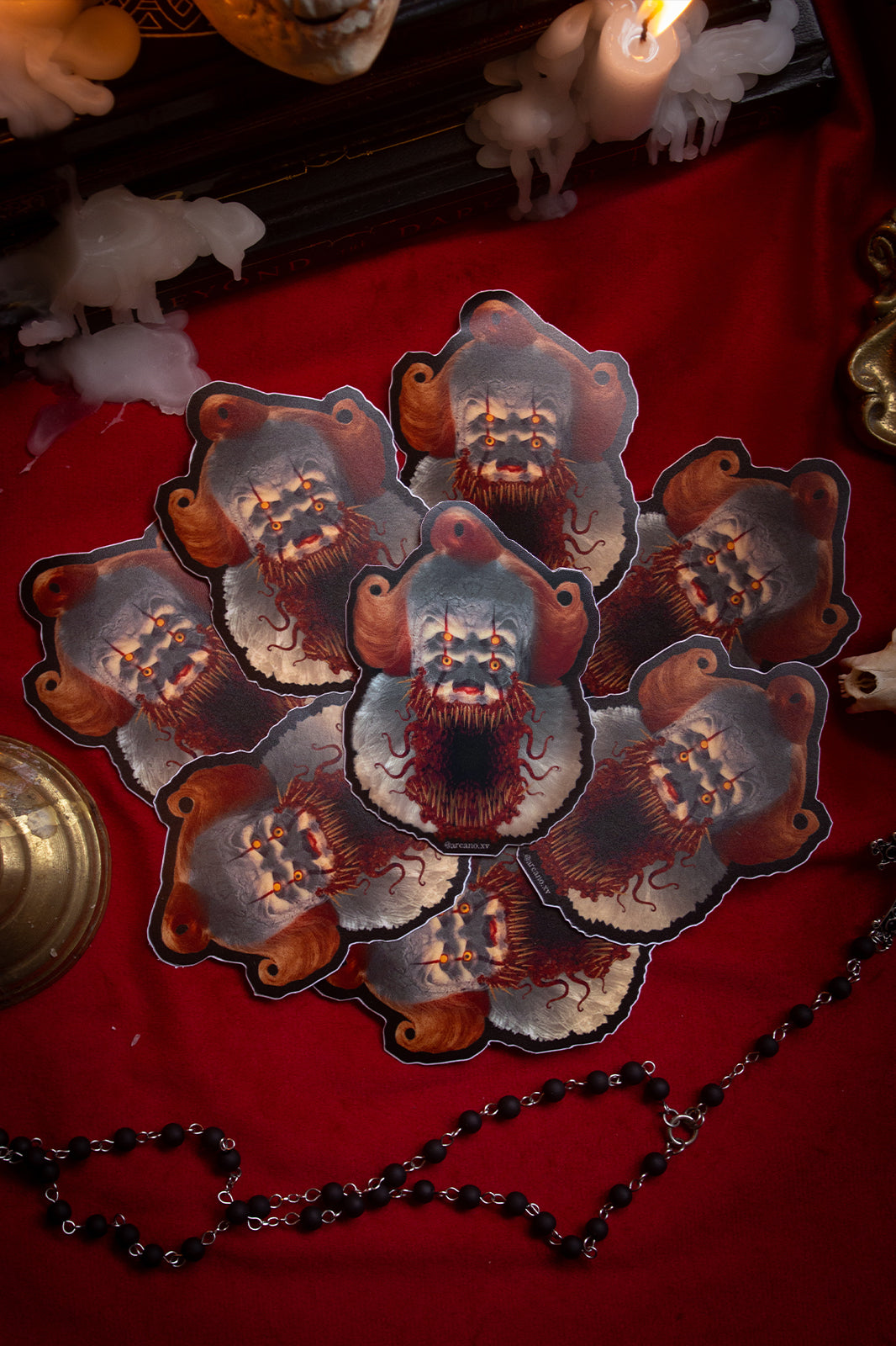 "PENNYWISE, THE COSMIC CLOWN"| ADESIVO