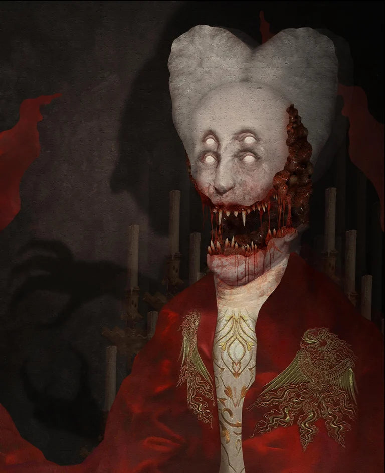 "TO ETERNALl HUNGER FOR LIVING BLOOD" | PRINT