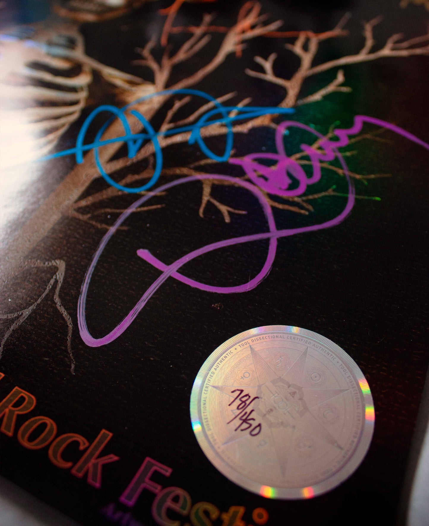 TOOL OFICIAL POSTERS ASSINADOS/REMARCADOS | OLSO, NO | EDIÇÃO LIMITADA