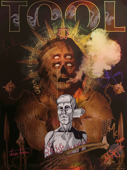 TOOL OFICIAL POSTERS ASSINADOS/REMARCADOS | PHOENIX, AZ | Edição Limitada