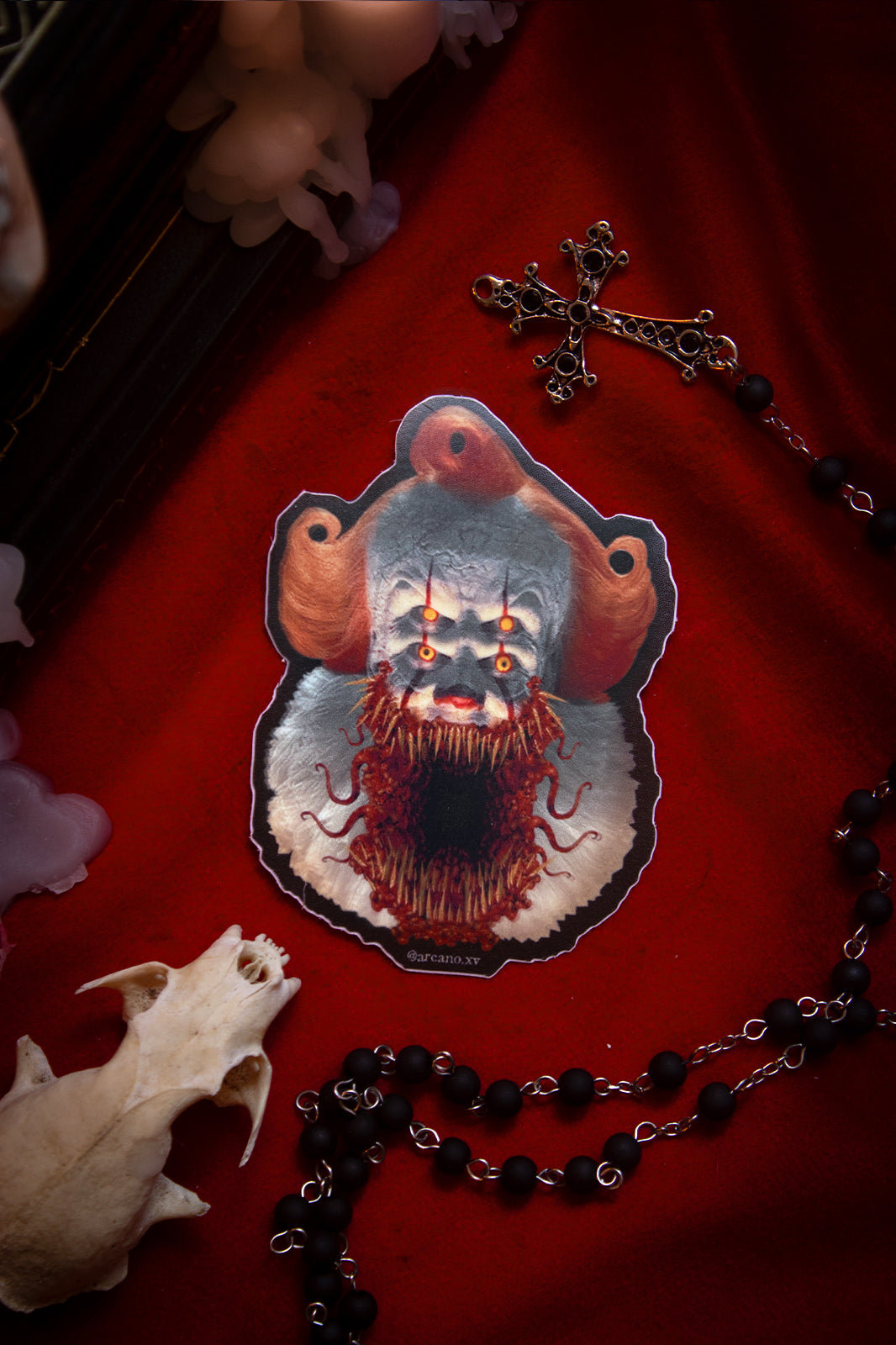 "PENNYWISE, THE COSMIC CLOWN"| ADESIVO