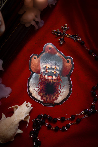 "PENNYWISE, THE COSMIC CLOWN"| ADESIVO