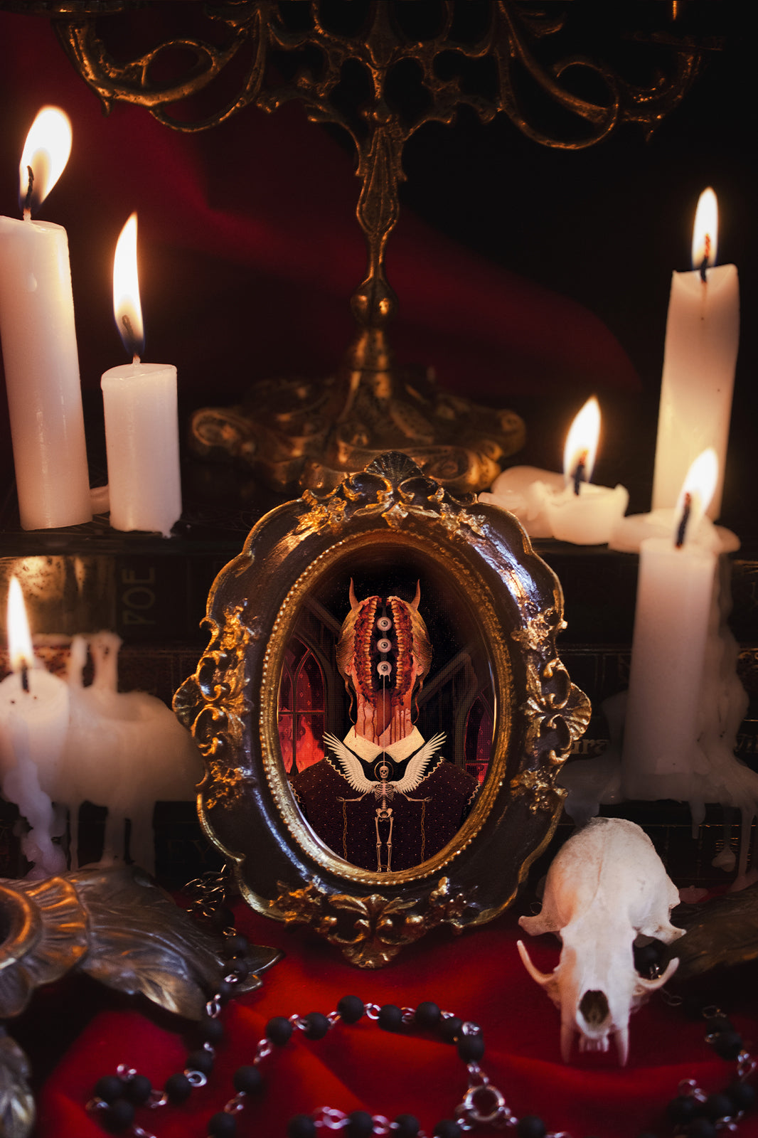 "INCOGNITUS DAEMONIA" | EDIÇÃO LIMITADA | MINI MOLDURA