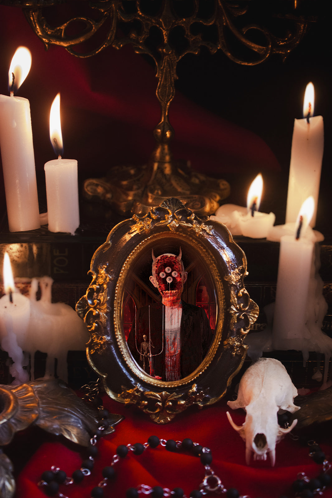 "INCOGNITUS DIABOLI" | EDIÇÃO LIMITADA | MINI MOLDURA