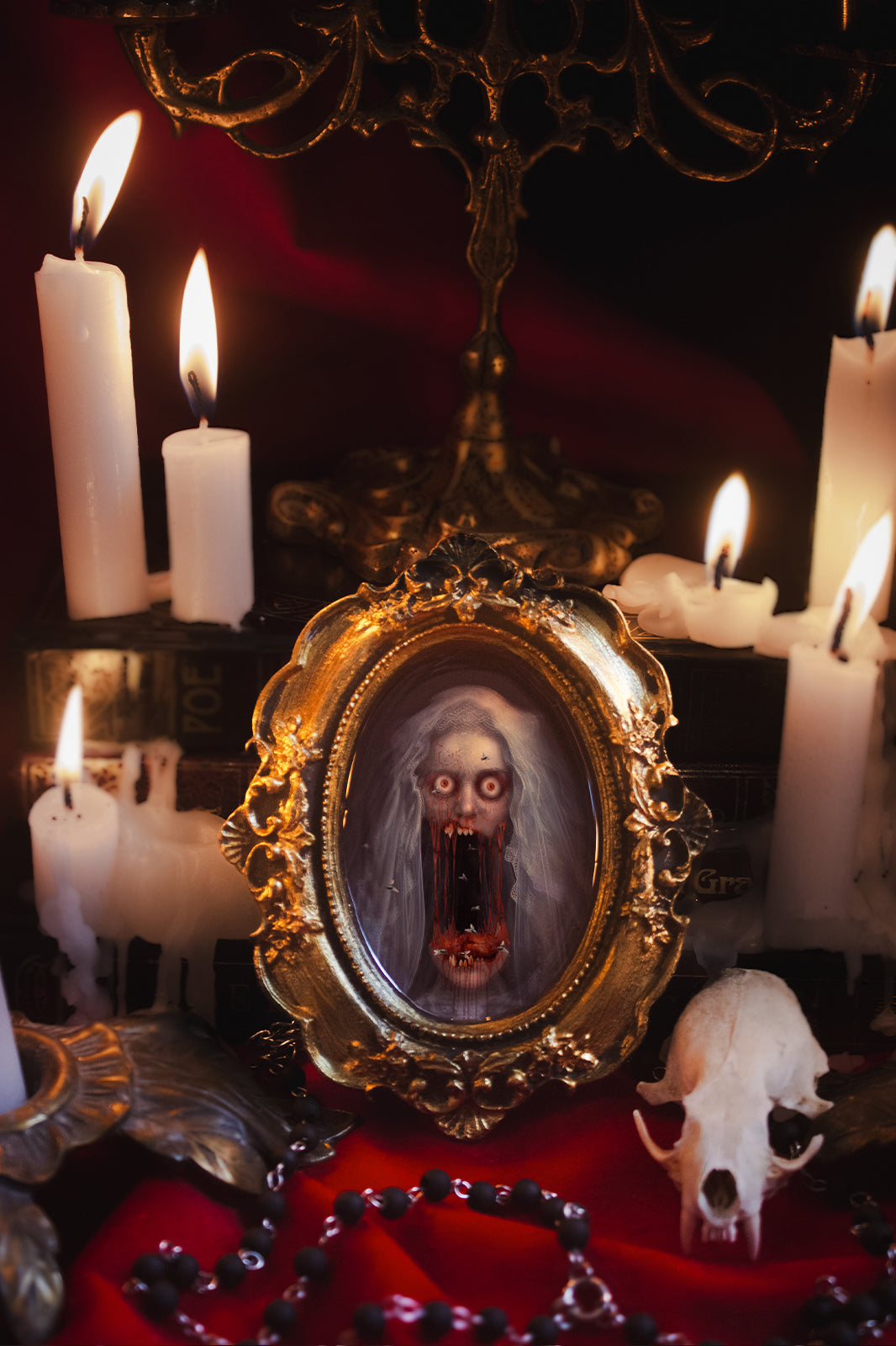 "A SHUT MOUTH CATCHES NO FLIES"| EDIÇÃO LIMITADA | MINI MOLDURA