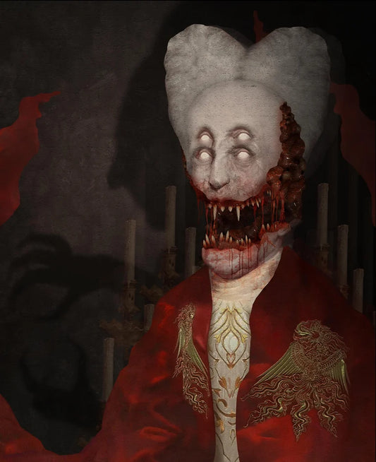 "TO ETERNALl HUNGER FOR LIVING BLOOD" | PRINT