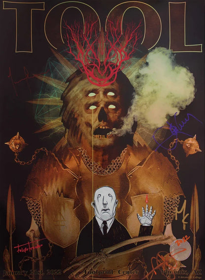 TOOL OFICIAL POSTERS ASSINADOS/REMARCADOS | PHOENIX, AZ | Edição Limitada