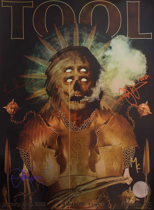 TOOL OFICIAL POSTERS ASSINADOS/REMARCADOS | PHOENIX, AZ | Edição Limitada