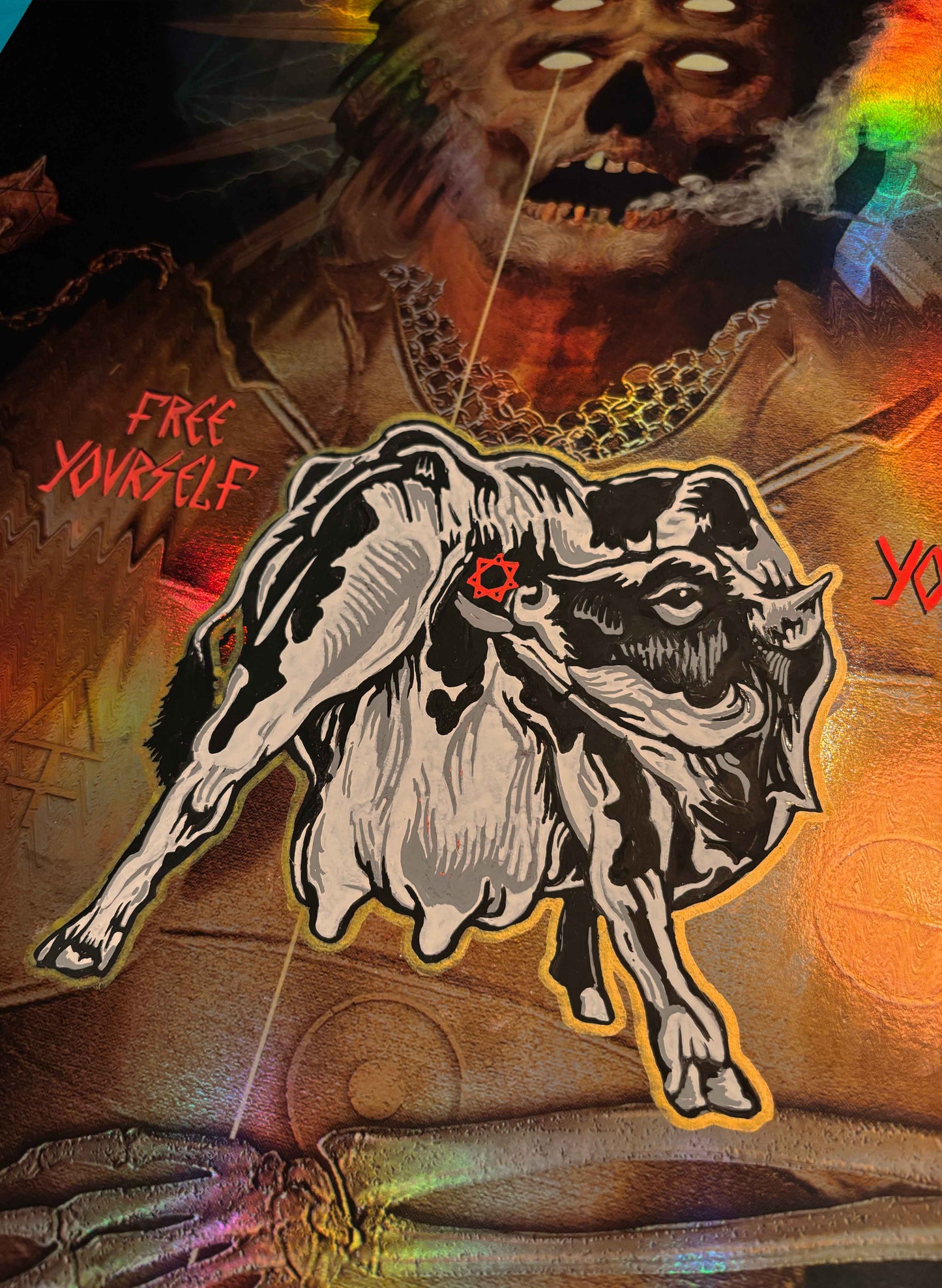 TOOL SIGNED/REMARQUED POSTER | "UNDERTOW/COW"