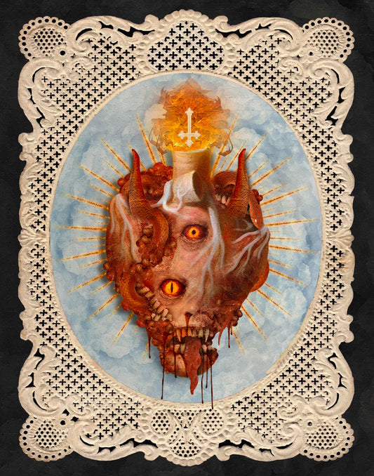 "UNHOLY HEART" | PRINT