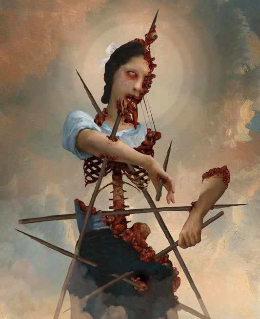 "BLOOD PENTACLE" | Impressão Fine Art
